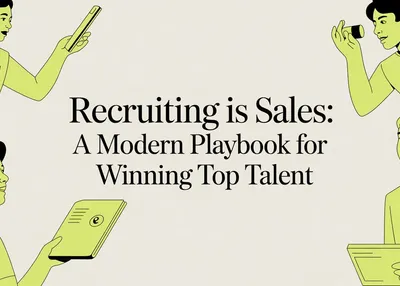 Recruiting Is Sales A Modern Playbook for Winning Top Talent