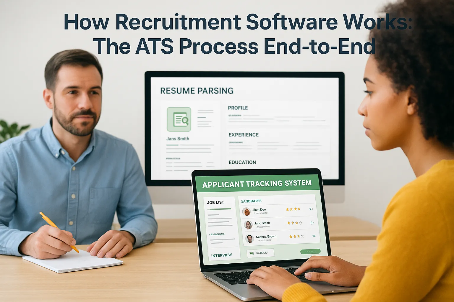 How Recruitment Software Works: The ATS Process End-to-End