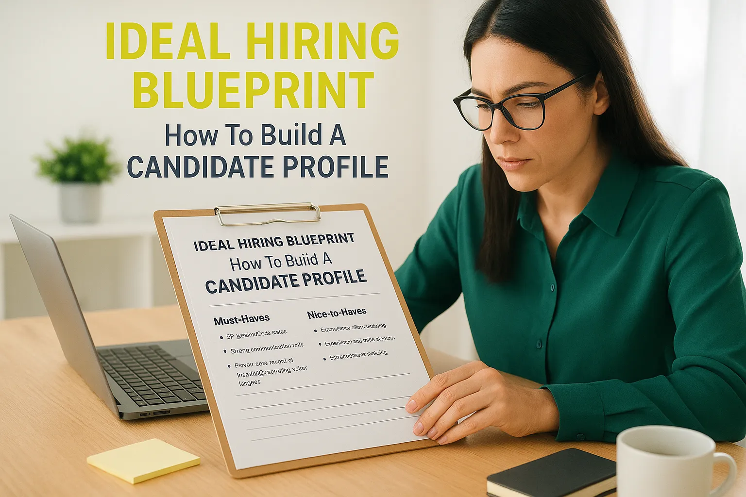 Ideal Hiring Blueprint: How To Build A Candidate Profile