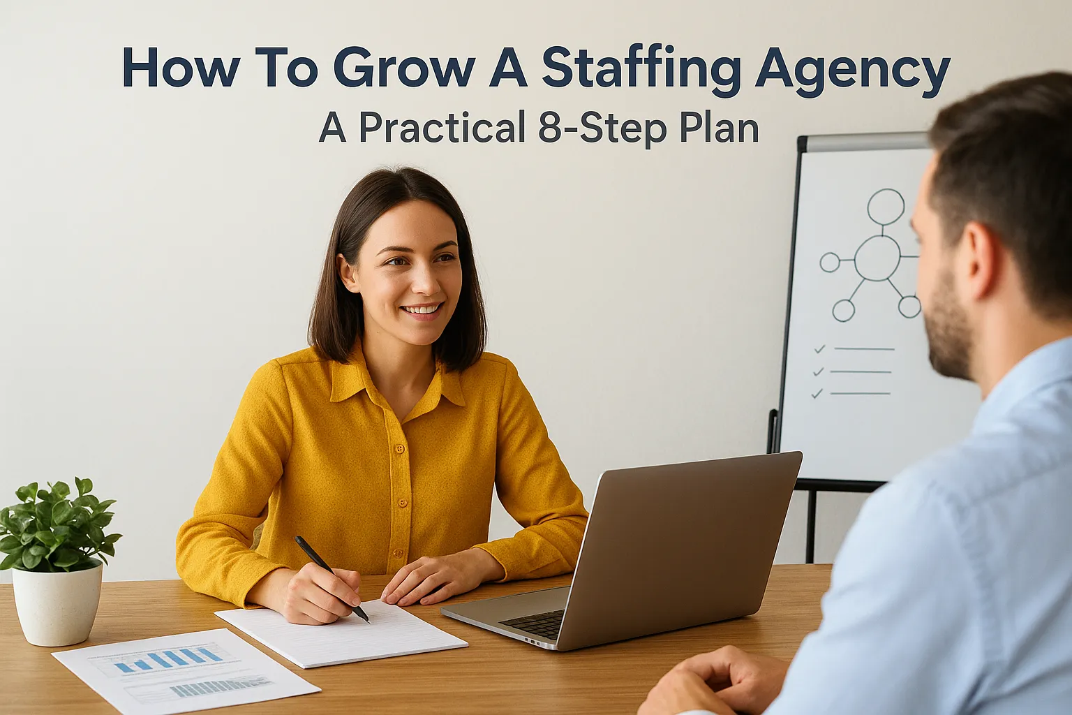 How To Grow A Staffing Agency: A Practical 8-Step Plan