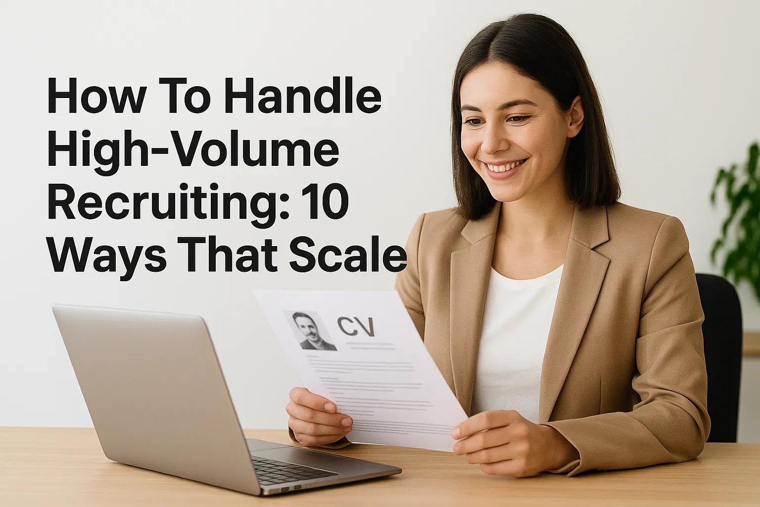 How To Handle High-Volume Recruiting: 10 Ways That Scale