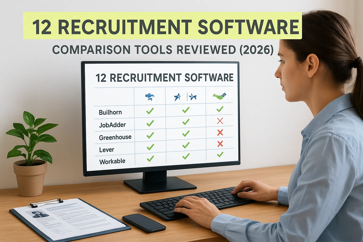 12 Recruitment Software Comparison Tools Reviewed (2026)