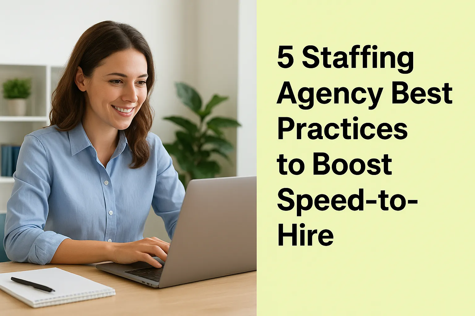 5 Staffing Agency Best Practices to Boost Speed-to-Hire