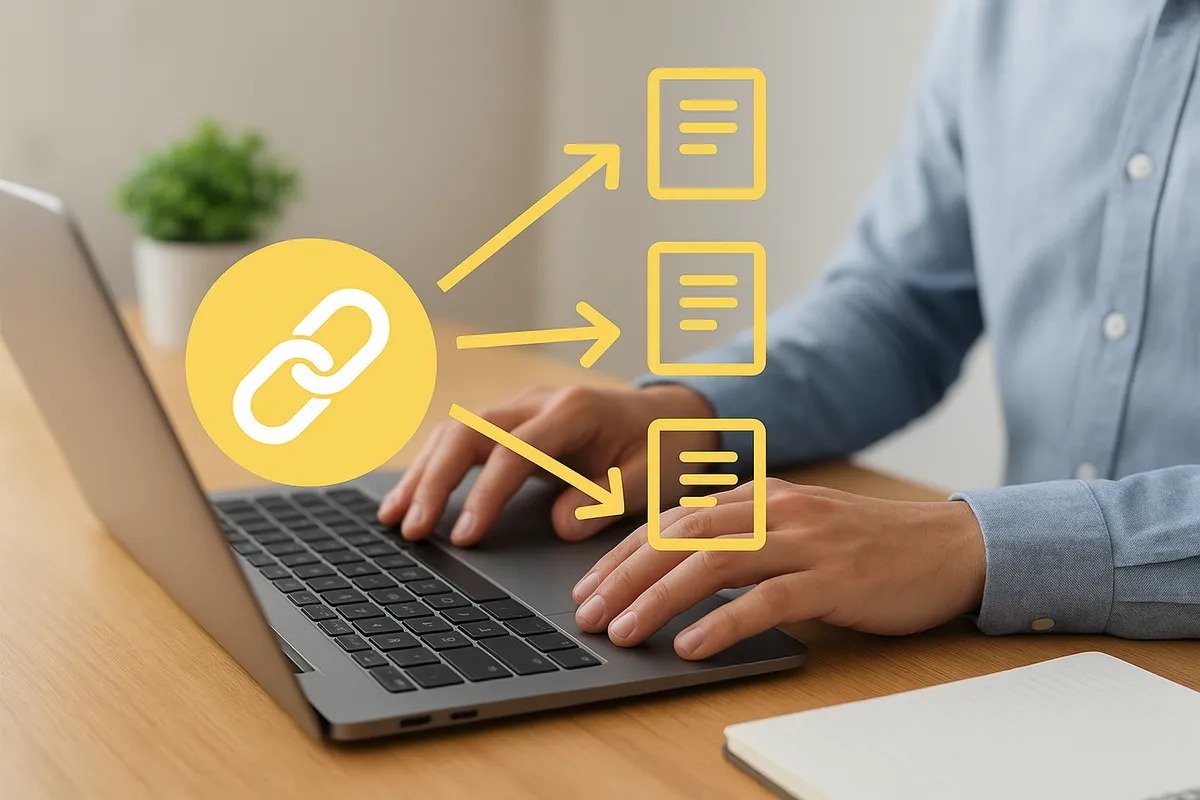 10. Build internal links that guide conversions